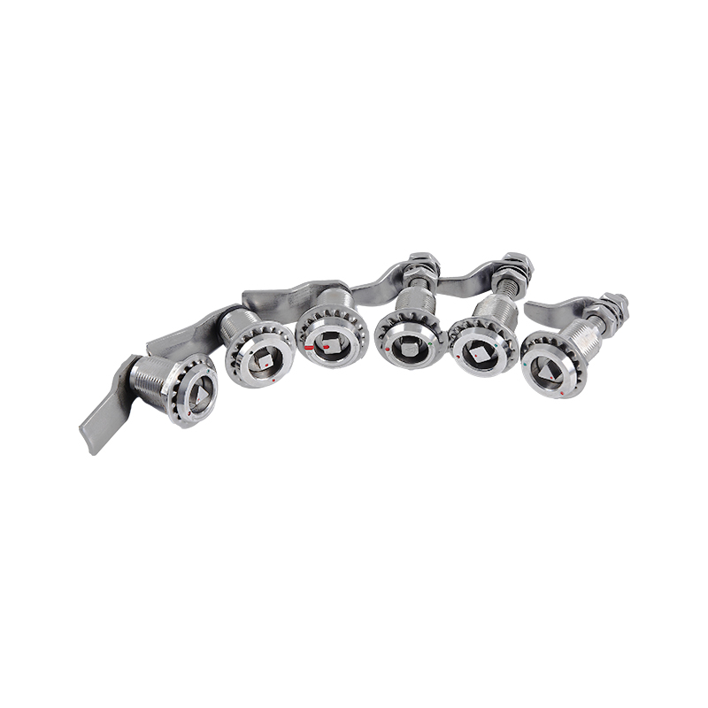 MS816-1-S Serrature triangolari in acciaio inossidabile con cilindro per serratura da 8 mm MS816-1-S Serrature triangolari in acciaio inossidabile con cilindro per serratura da 8 mm