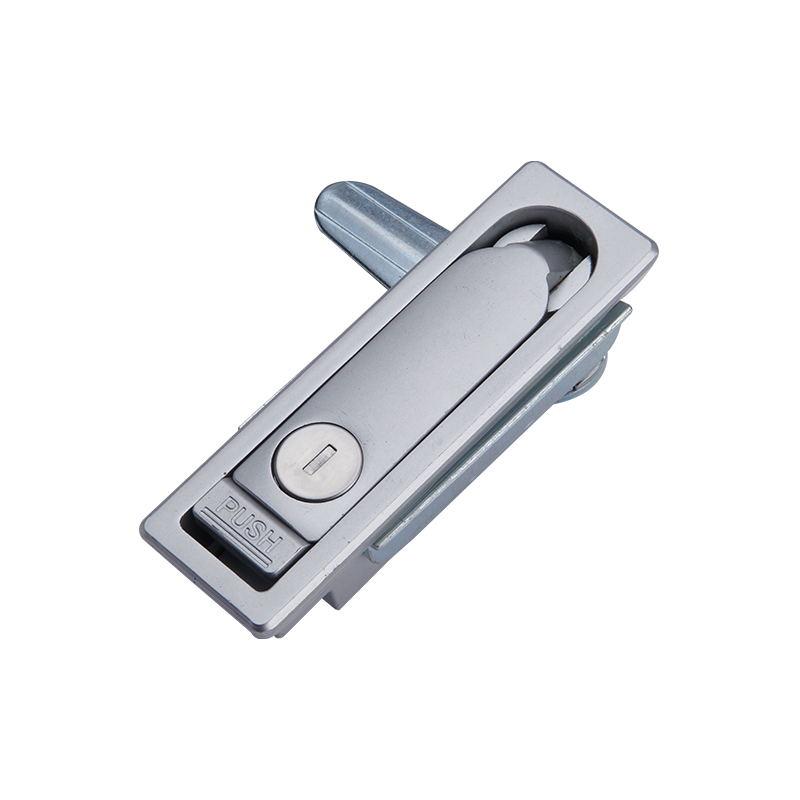 MS713 Serrature per porte piatte industriali con base cromata opaca