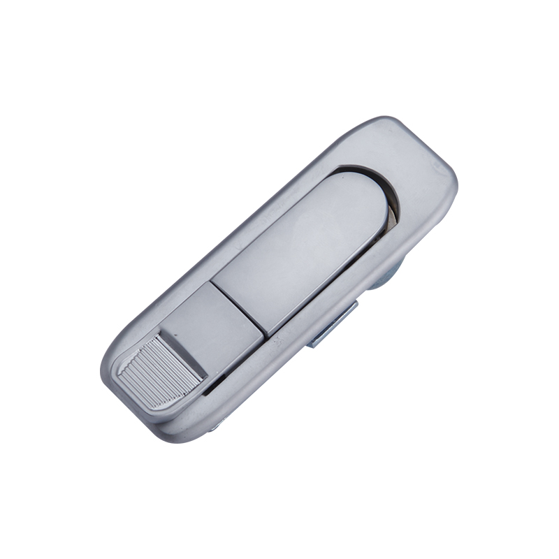 Serrature per porte piatte con bullone in acciaio con piastra di pressatura in zinco MS738