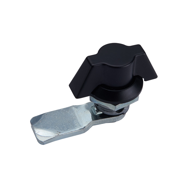 MS815-4A Serrature cilindriche con base in vernice nera con dado in zinco bianco
