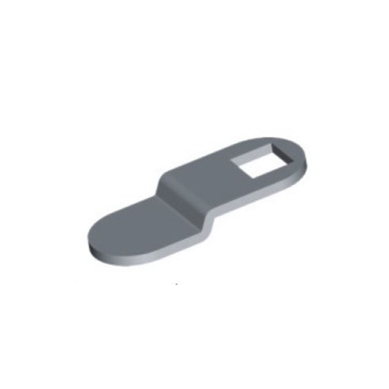 Accessori per serrature industriali con bullone in acciaio in lega di zinco cromato S1B6800X