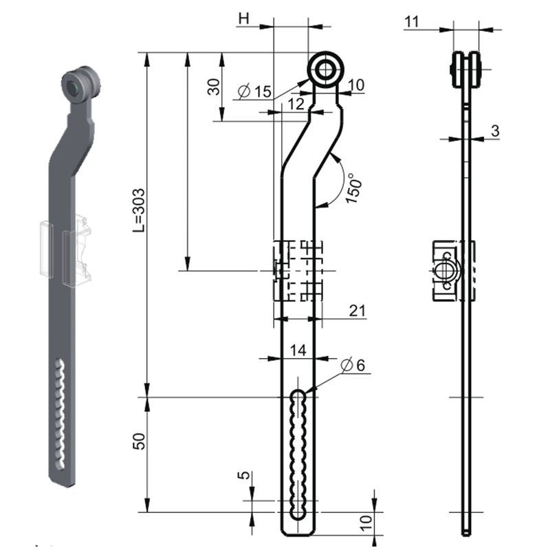 Accessori per bielle multimodello LG006-C
